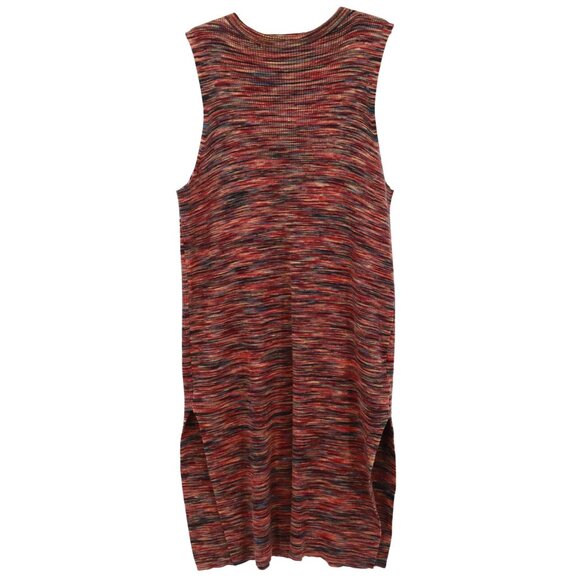 Anthropologie Tami Knit Tunic Dress Women L Multi Boho Earthy Artsy Casual Beach - Picture 2 of 16